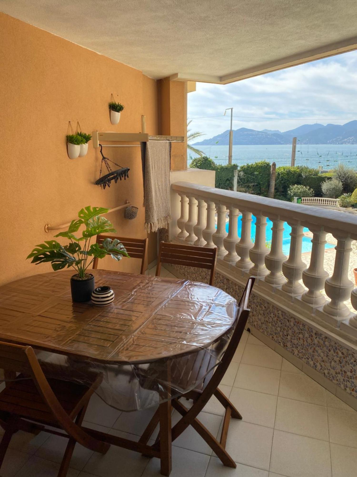 Bord De Mer, Terrasse, Tout A Pieds Cannes Eksteriør billede